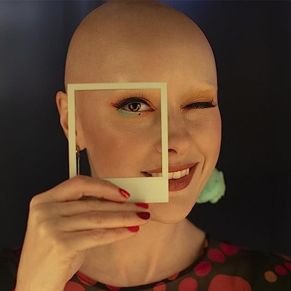 Adult 6 Piece Bald Cap Set - Latex bald hat with head over wig hat themed party decoration items