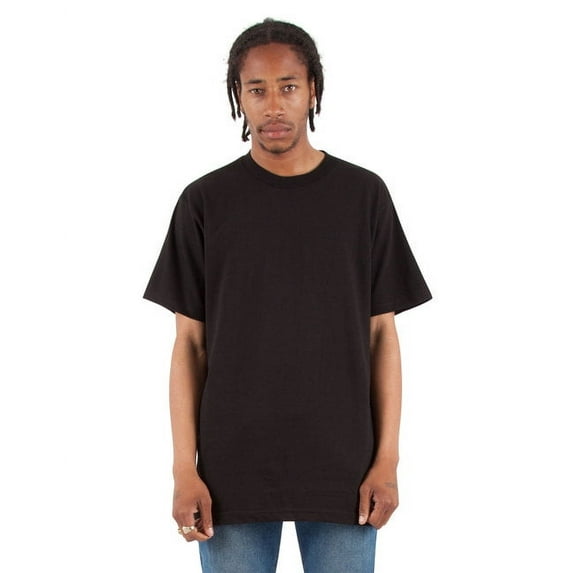 Adult 6 oz., Active Short-Sleeve Crewneck T-Shirt - BLACK - 3XL
