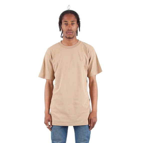Adult 6 oz., Active Short-Sleeve Crewneck T-Shirt - KHAKI - M