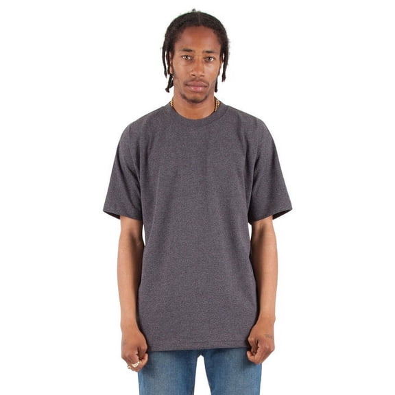 Adult 7.5 oz., Max Heavyweight T-Shirt - CHARCOAL GRY HTH - 2XL