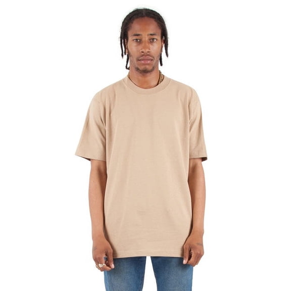 Adult 7.5 oz., Max Heavyweight T-Shirt - KHAKI - L