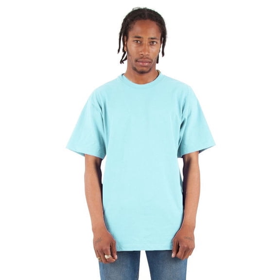 Adult 7.5 oz., Max Heavyweight T-Shirt - POWDER BLUE - 5XL