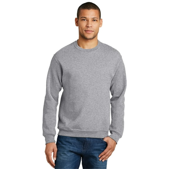 Adult 8 oz., NuBlend Fleece Crew 562