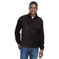 thumbnail image 1 of Adult 8 oz. Quarter-Zip Fleece Pullover - BLACK - L, 1 of 3