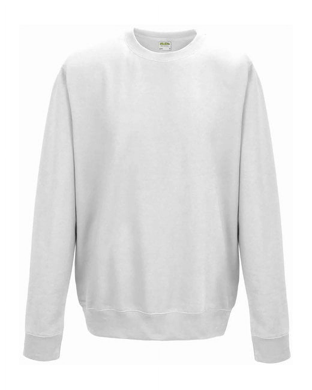 Adult 80/20 Midweight College Crewneck Sweatshirt - ARCTIC WHITE - XL