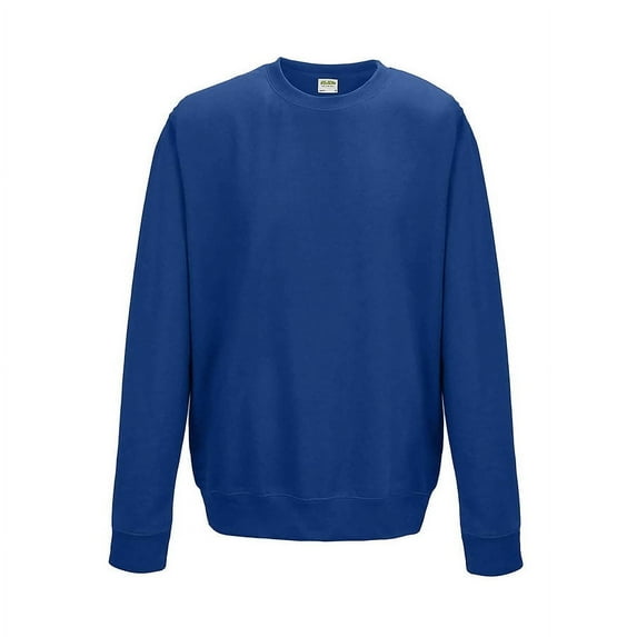 Adult 80/20 Midweight College Crewneck Sweatshirt - ROYAL BLUE - S