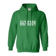 thumbnail image 1 of Adult 8675309 Funny Retro 80's Sweatshirt Hoodie, 1 of 1