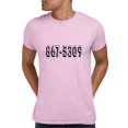 thumbnail image 1 of Adult 8675309 Funny Retro 80's T-Shirt, 1 of 1