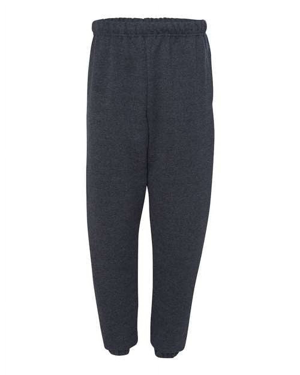 Adult 9.5 oz. Super Sweats NuBlend Fleece Pocketed Sweatpants 4850P Walmart Business Supplies