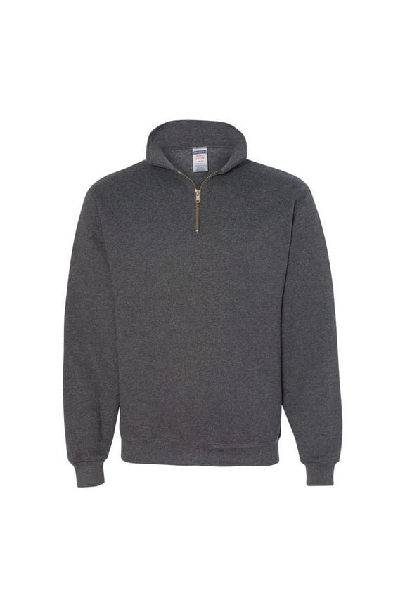 Adult 9.5 oz., Super Sweats NuBlend Fleece Quarter-Zip Pullover 4528