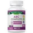 thumbnail image 1 of Multivitamin For Women | 100 Caplets | Non-GMO & Gluten Free Supplement | by Nature's Truth, 1 of 7