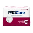 thumbnail image 1 of Adult Absorbent Underwear ProCare Pull On Medium Disposable Moderate Absorbency- 40 ea, 1 of 4