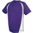 thumbnail image 1 of High Five 312120 Ace Two-Button Jersey, S, PURPLE/SILVER GREY/WHITE, 1 of 1