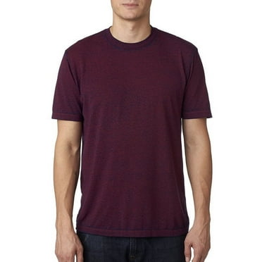Adult Acid Wash T-Shirt - BURGUNDY - L