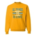 thumbnail image 1 of Adult All You Need Is Love Sweatshirt Crewneck, 1 of 1
