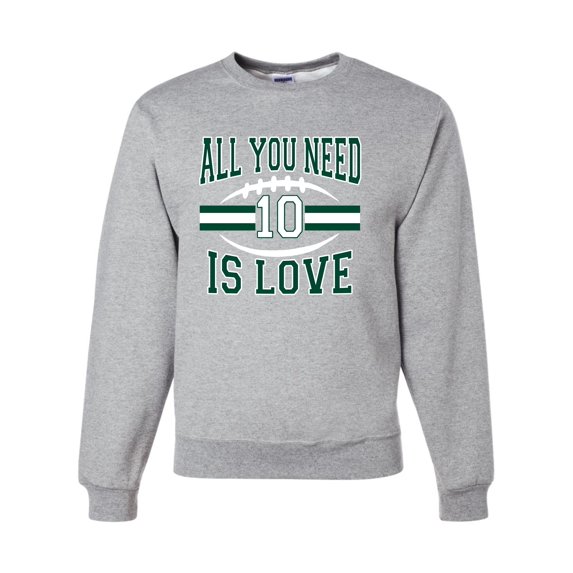 Adult All You Need Is Love Sweatshirt Crewneck