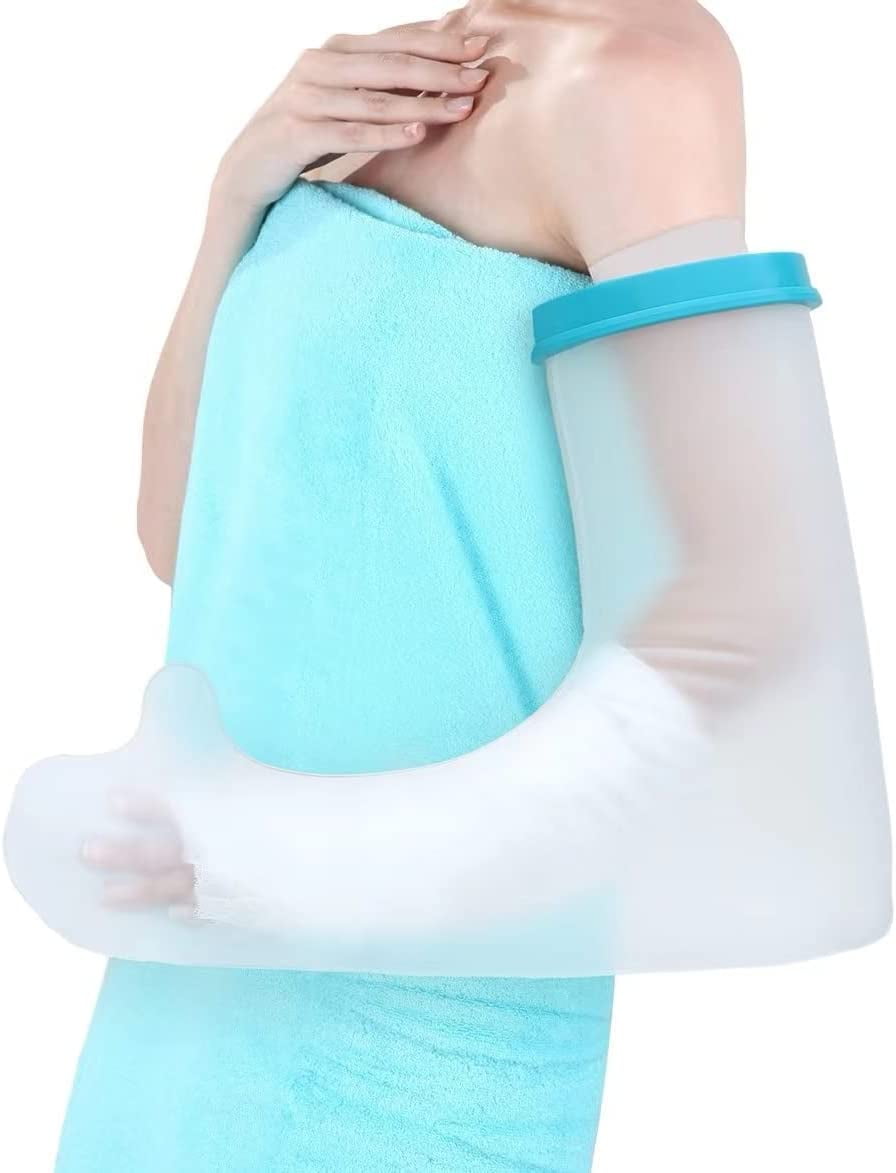 Adult Arm Cast Cover for Shower Bath Teens Waterproof and Watertight Cast Bandage Protector Bag
