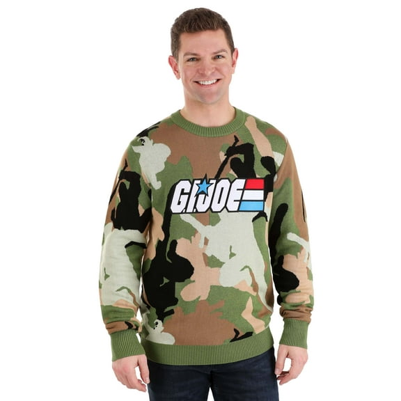 Adult Army Camo GI Joe Sweater