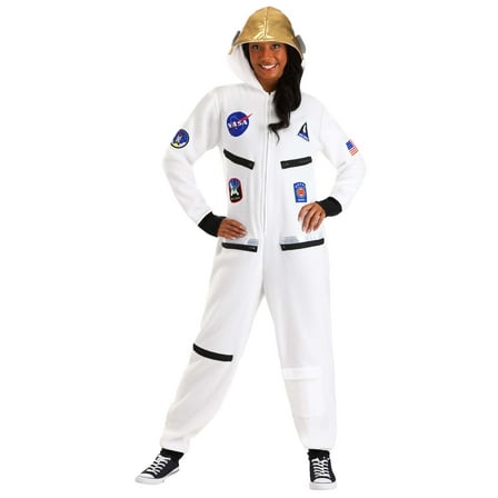 Adult Astronaut Cozy Jumpsuit Costume