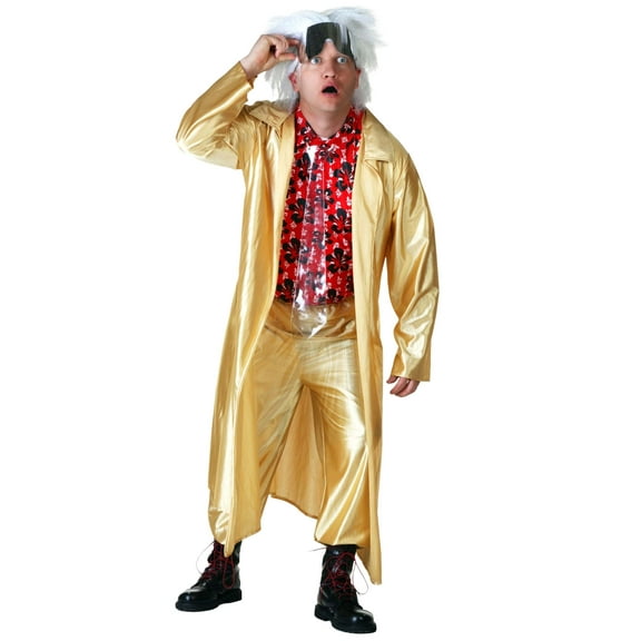 Adult Back to the Future 2015 Doc Brown Costume