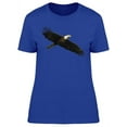 thumbnail image 1 of Adult Bald Eagle Fly In The Sky T-Shirt Women -Image by Shutterstock, Female Large, 1 of 2