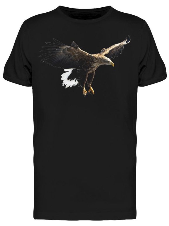 Adult Bald Eagle Flying T-Shirt Men -Image by Shutterstock, Male 3X-Large