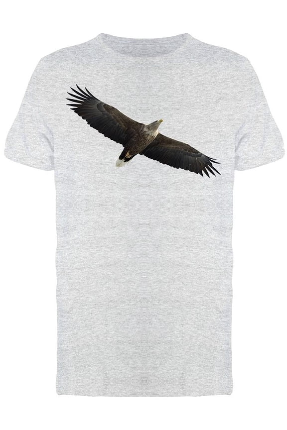 Adult Bald Eagle In Flight T-Shirt Men -Image by Shutterstock, Male Large
