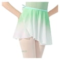 thumbnail image 1 of Adult Ballet Dance Skirts Chiffon Gradient Irregular Practice Leotard Dance Skirts Women Girls Gymnastics Skate Ballet Skirts, 1 of 7