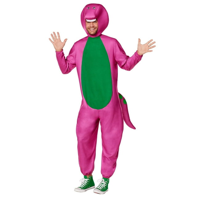 Adult Barney Mens Halloween Costume size Medium