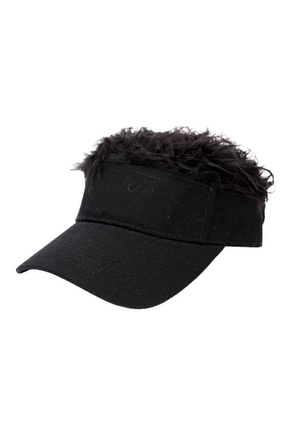 Adult Baseball Cap Wig Fashionable Hairstyle DIY Solid Hop Hairpiece For Women And Men