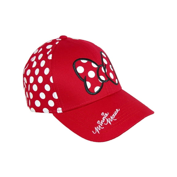Disney Minnie Bow Adult Ladies Baseball Cap