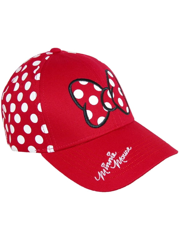 Minnie Bow Adult Ladies Baseball Cap