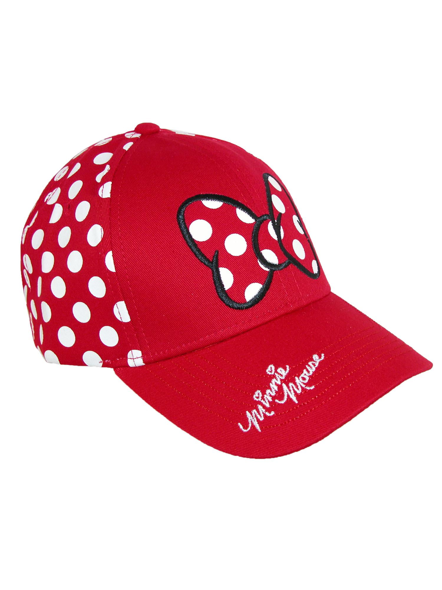 Minnie mouse polka dot ears baseball cap for adults hotsell