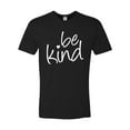 thumbnail image 1 of Adult Be Kind Heart Deluxe T-Shirt, 1 of 1