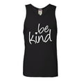 thumbnail image 1 of Adult Be Kind Heart Sleeveless Tank Top Cotton T-Shirt, 1 of 1