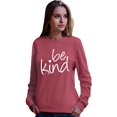 thumbnail image 1 of Adult Be Kind Heart Sweatshirt Crewneck, 1 of 1