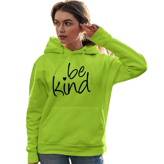 Adult Be Kind Heart Sweatshirt Hoodie