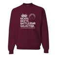 thumbnail image 1 of Adult Bears Beets Battlestar Galactica Sweatshirt Crewneck, 1 of 1