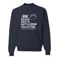 thumbnail image 1 of Adult Bears Beets Battlestar Galactica Sweatshirt Crewneck, 1 of 1