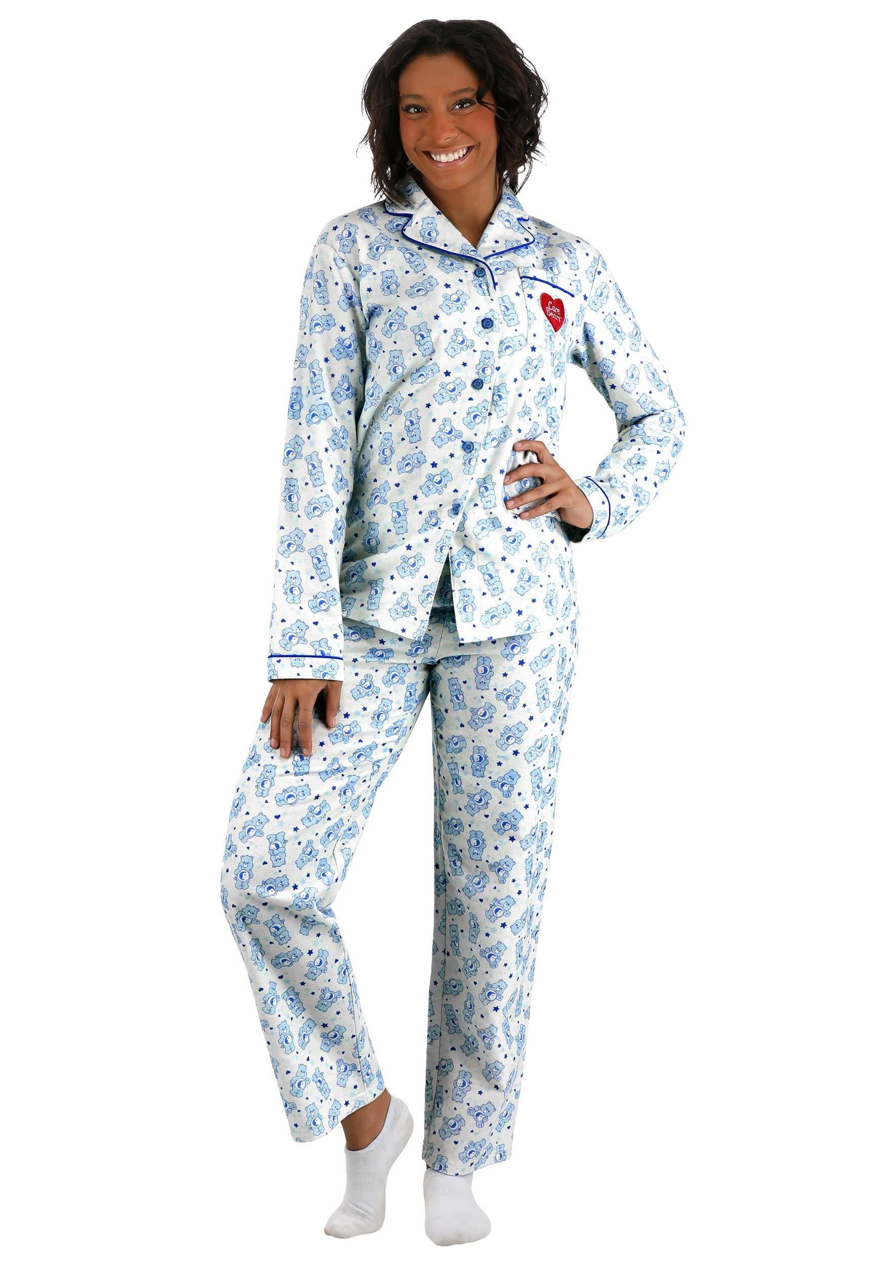 Adult Bedtime Bear Care Bears Pajama Set - Walmart.com