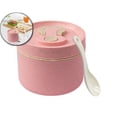 thumbnail image 1 of Adult Bento Box, Leakproof Lunch Box Set, Microwave Safe Meal Prep Container for Work Office Picnics, 1 of 3