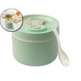 thumbnail image 1 of Adult Bento Box, Leakproof Lunch Box Set, Microwave Safe Meal Prep Container for Work Office Picnics, 1 of 3