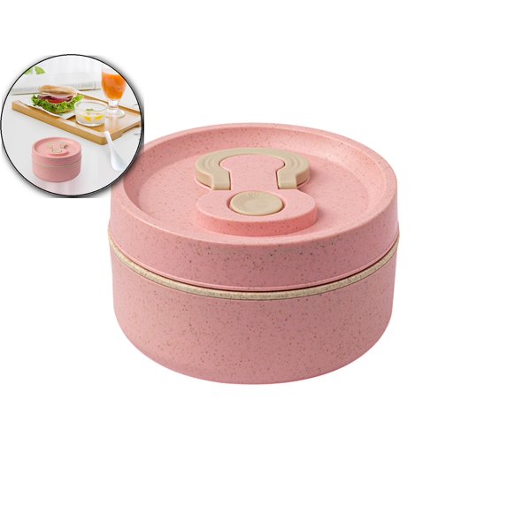Adult Bento Box, Leakproof Lunch Box Set, Microwave Safe Meal Prep Container for Work Office Picnics