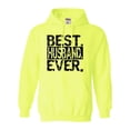 thumbnail image 1 of Adult Best Husband Ever Funny Father's Day Sweatshirt Hoodie, 1 of 1