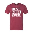 thumbnail image 1 of Adult Best Mom Ever #1 Mom World's Best Mom Mother's Day Deluxe T-Shirt, 1 of 1