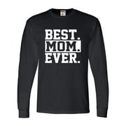 Adult Best Mom Ever #1 Mom Worlds Best Mom Mothers Day Long Sleeve T-Shirt
