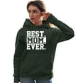 thumbnail image 1 of Adult Best Mom Ever #1 Mom World's Best Mom Mother's Day Sweatshirt Hoodie, 1 of 1