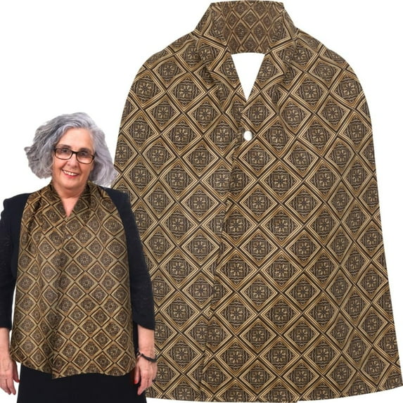 Adult Bib Scarf - Dignified Alternative to Adult Bibs | Magnetic Snap
