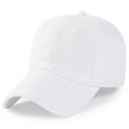 thumbnail image 1 of Adult Big  Baseball Caps Dad Cotton Sun Hat Lady Solid Color Sport Hats Men Hiphop Snapback  55-60cm 60-65cm, 1 of 5