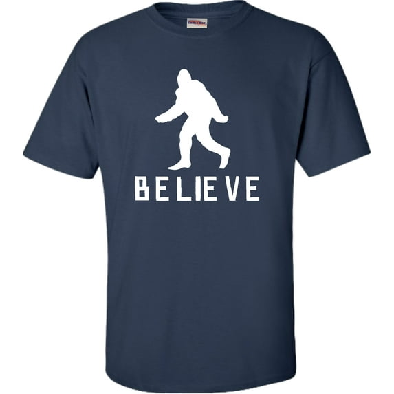 Adult Bigfoot Believe Sasquatch Squatch T-Shirt